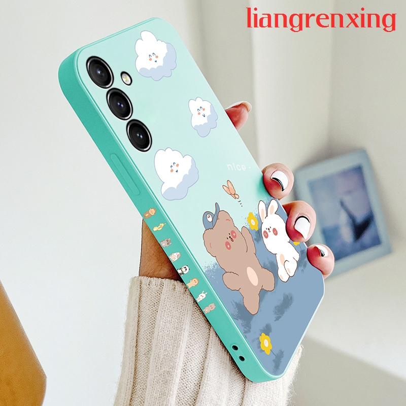 Ốp lưng samsung a24 4g samsung a34 5g samsung a54 5g Ốp Điện Thoại Silicon Mềm Chống Sốc Cho samsung a24 4g samsung a34 5g samsung a54 5g YTXX01 viền vuông cute