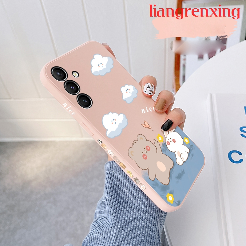 Ốp lưng samsung a24 4g samsung a34 5g samsung a54 5g Ốp Điện Thoại Silicon Mềm Chống Sốc Cho samsung a24 4g samsung a34 5g samsung a54 5g YTXX01 viền vuông cute