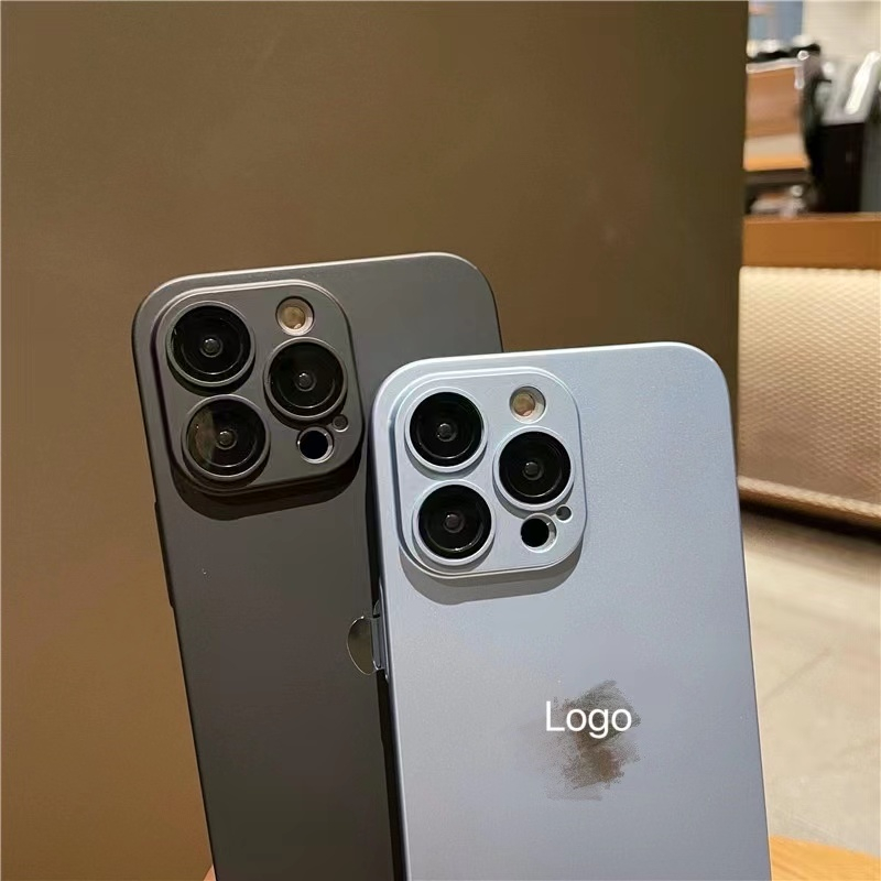 Phù Hợp Ốp Điện Thoại 6D Siêu Mỏng Bảo Vệ Ống Kính Máy Ảnh Cho iPhone 14 Pro Max 11 12 13 Pro Max 14 Plus