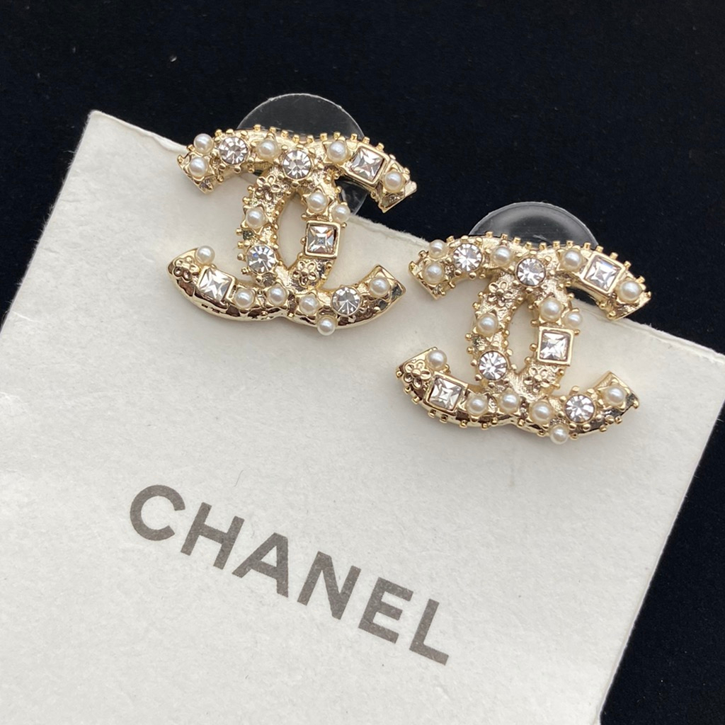 Bông Tai Mạ Bạc 925 Hình Vuông Đính Kim Cương Giả Thời Trang