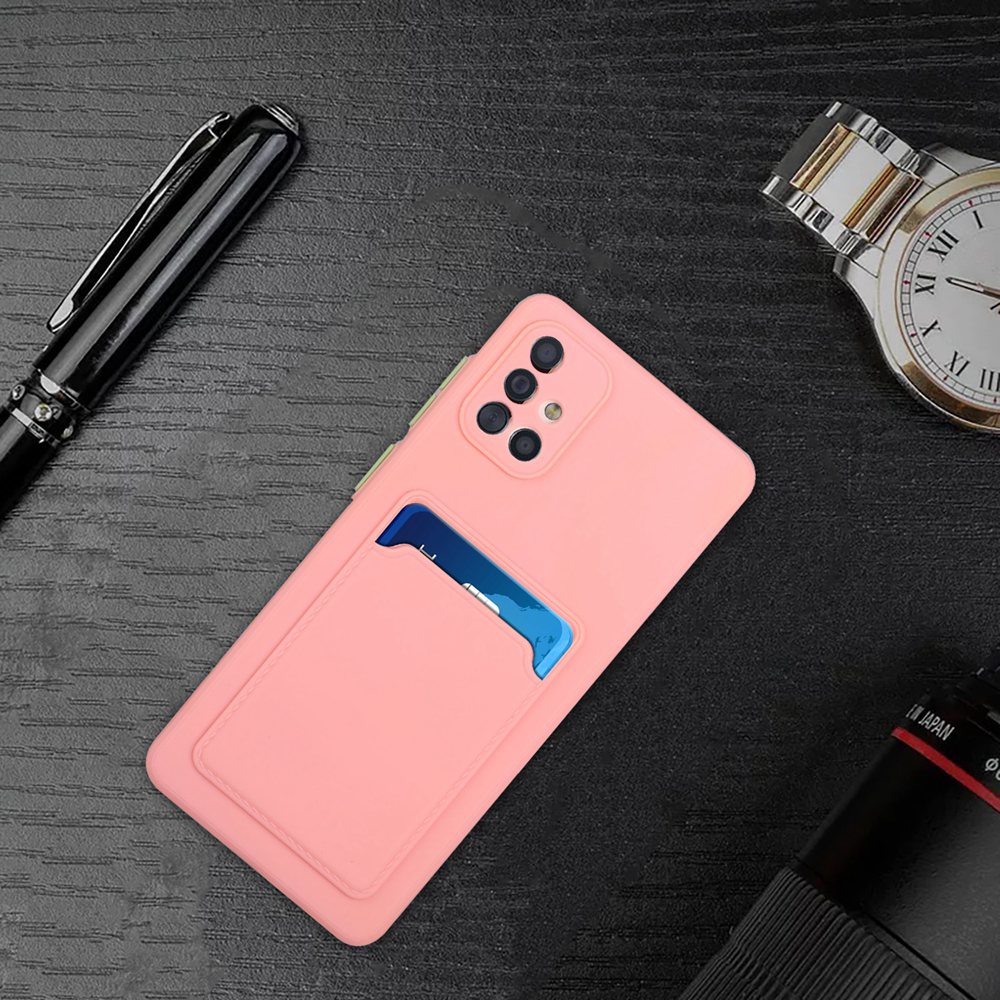 Ốp Điện Thoại Mềm Có Ngăn Đựng Thẻ Bảo Vệ Toàn Diện Cho Samsung Galaxy A11 A20 A30 A50 A30S A50S A21S A31 A51 A71 A32