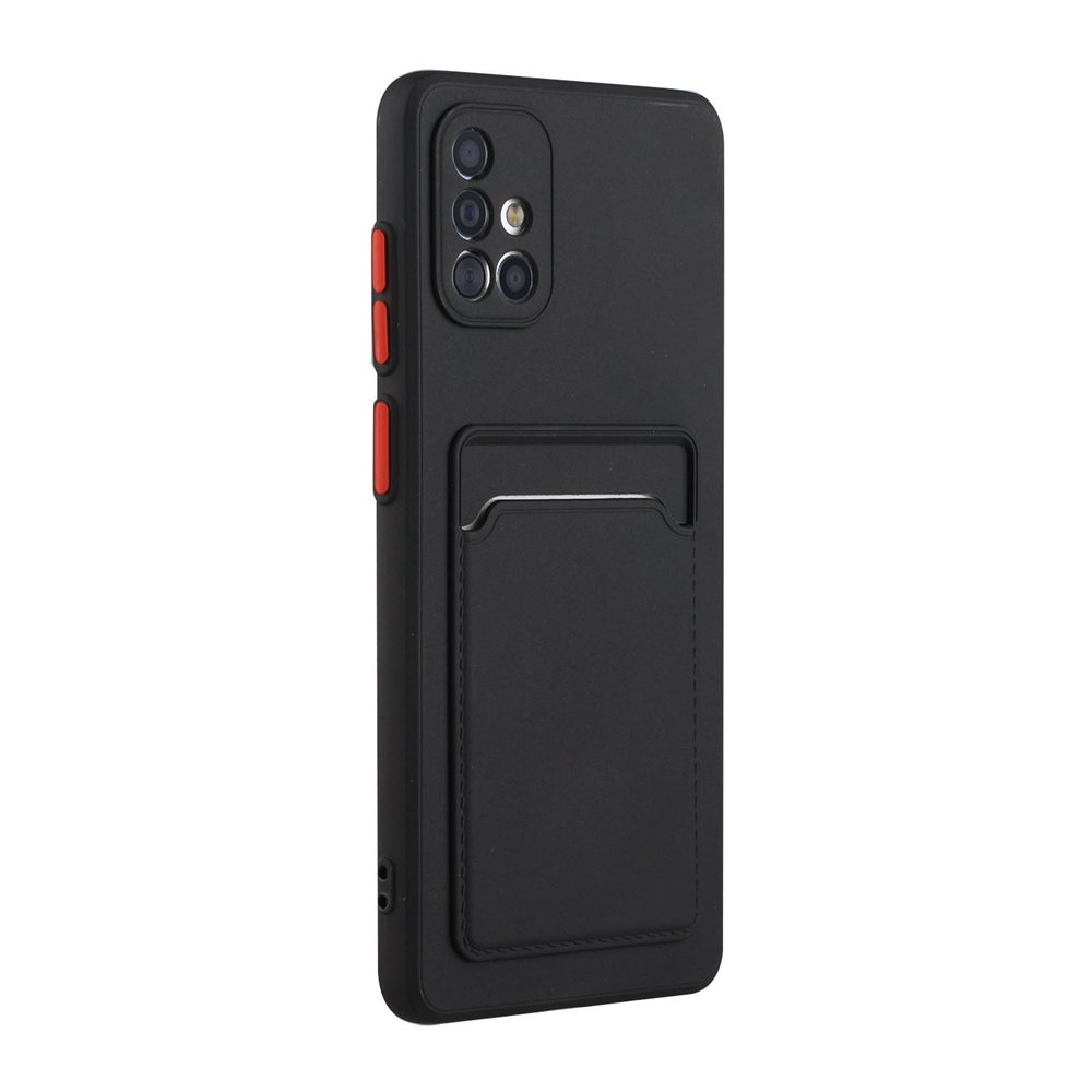 Ốp Điện Thoại Mềm Có Ngăn Đựng Thẻ Bảo Vệ Toàn Diện Cho Samsung Galaxy A11 A20 A30 A50 A30S A50S A21S A31 A51 A71 A32