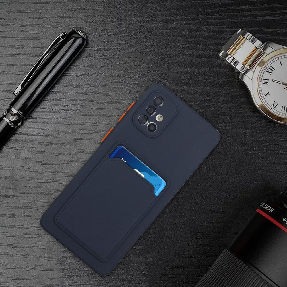 Ốp Điện Thoại Mềm Có Ngăn Đựng Thẻ Bảo Vệ Toàn Diện Cho Samsung Galaxy A11 A20 A30 A50 A30S A50S A21S A31 A51 A71 A32