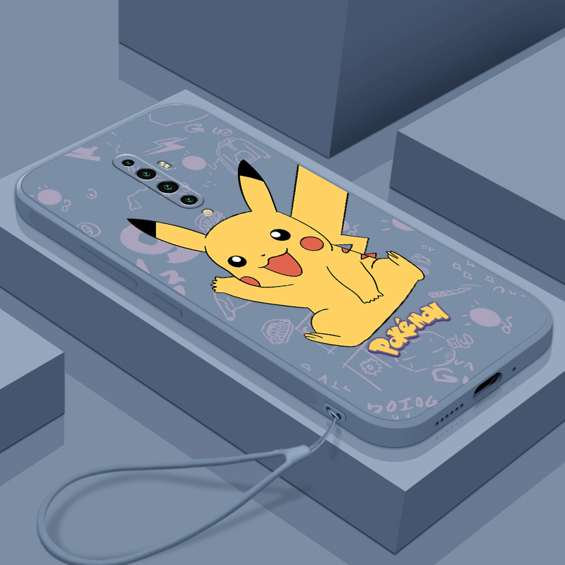 Ốp Điện Thoại Tpu In Hình Pikachu Cho Oppo R9S RENO 5F Oppo A73 5G Oppo A55 4G Oppo A92 Oppo F5