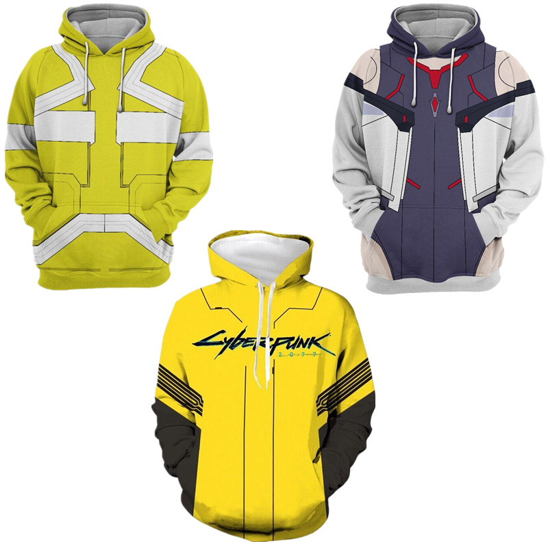 Áo Khoác Hoodie Thời Trang unisex Cyberpunk 2077