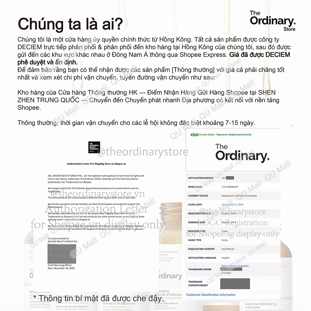 Serum The Ordinary Niacinamide 10% + Zinc 1% Giúp Cân Bằng Bã Nhờn Làm Sáng Da Thu Nhỏ Lỗ Chân Lông 30ml