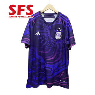 Áo thun bóng đá phiên bản đặc biệt cho fan jersey 2023 argentina phiên bản đặc biệt size s-2xl