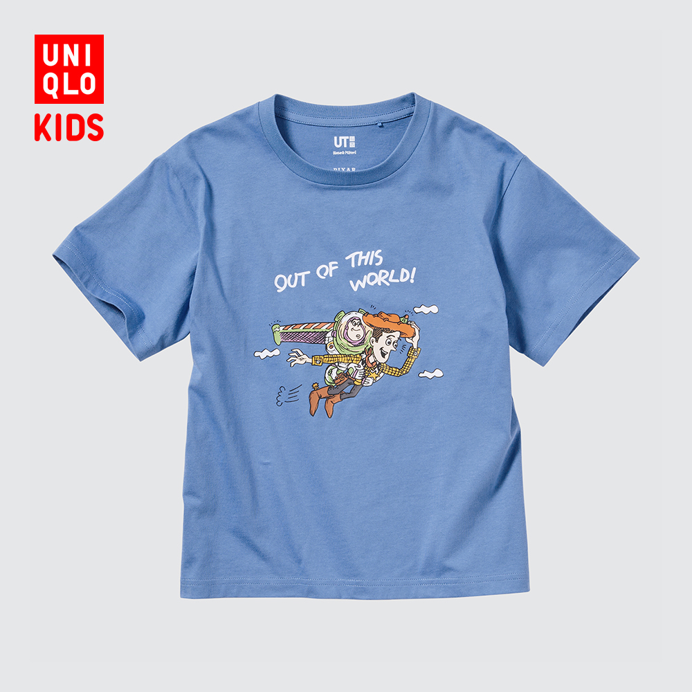 Áo Thun Ngắn Tay In Chữ UNIQLO 456965