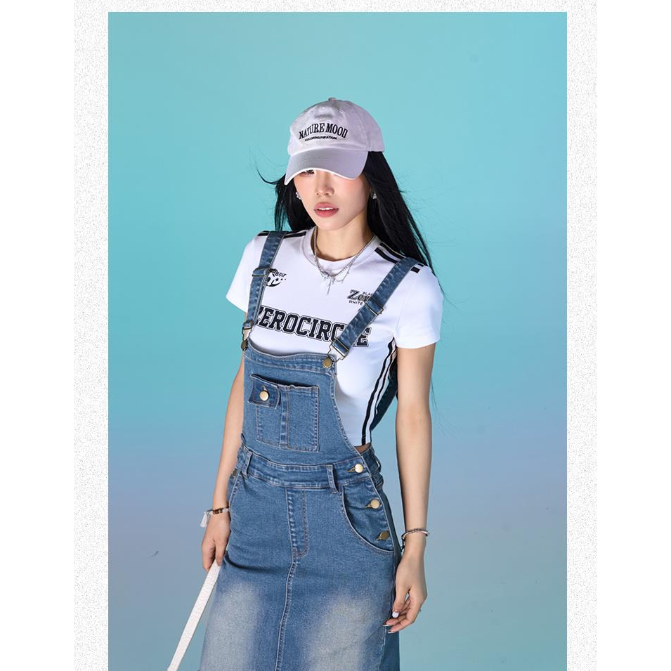 Áo Thun Ngắn Tay Dáng Ôm Thời Trang Mùa Hè Dành Cho Nữ Y2k