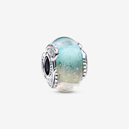Hạt Thủy Tinh Murano Mạ Bạc S925 Nhiều Màu Sắc Dễ Thương Xinh Xắn