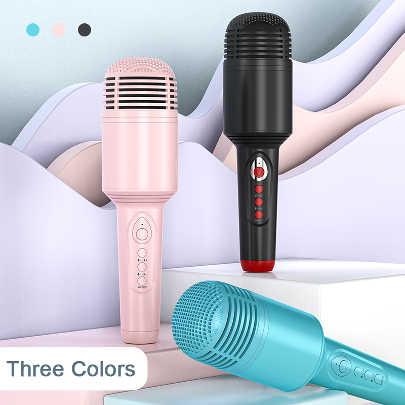 Micro Bluetooth Không Dây Hát Karaoke Hỗ Trợ Điện Thoại & TV Thông Minh