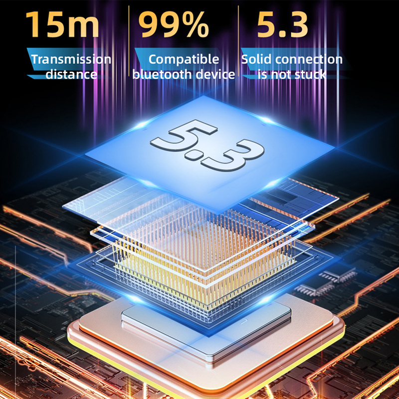 Tai Nghe Bluetooth 5.3 Không Thấm Nước IPX4 Âm Thanh HIFI Kiểu Dáng Thể Thao