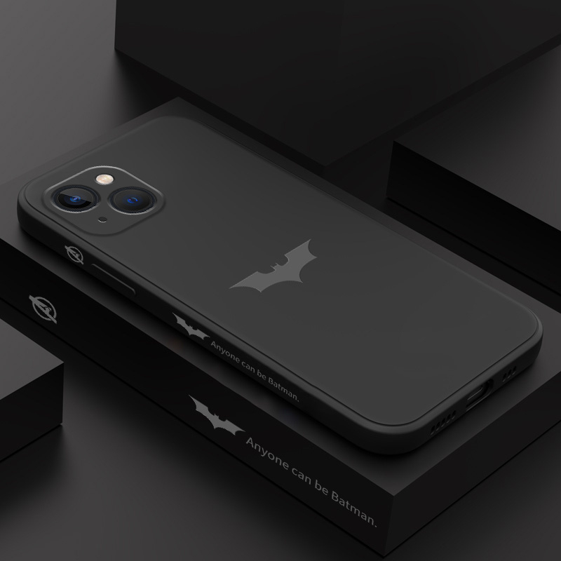 Ốp Điện Thoại Silicon Dẻo Họa Tiết Spiderman Batman Cho IPhone 13Pro 13 12 Mini Pro 5G Max