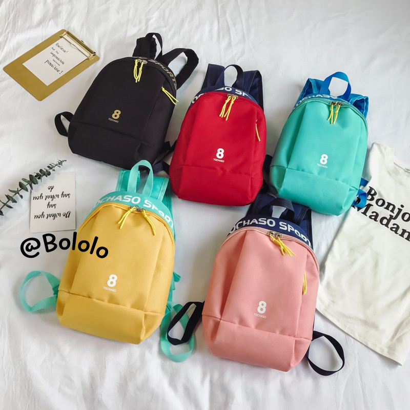 Bololo Ba Lô Siêu Nhẹ Thời Trang Hàn Quốc Cho Bé