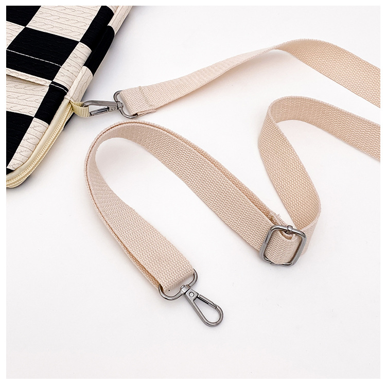 Túi đựng máy tính xách tay ins túi đeo vai kẻ sọc túi đeo chéo cho ipad 10 11 13 inch