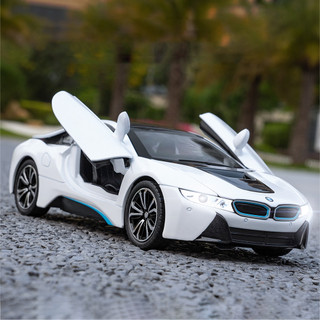 Mô hình xe hơi bmw i8 bằng hợp kim tỉ lệ 1: 22