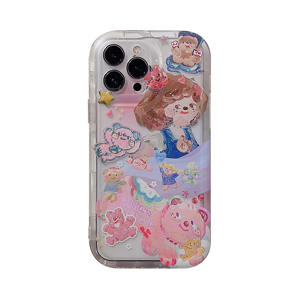 Ốp Điện Thoại Chống Rơi Họa Tiết Graffiti Mẫu Mới Bảo Vệ Cho iPhone 14 Plus Pro Max 13 12