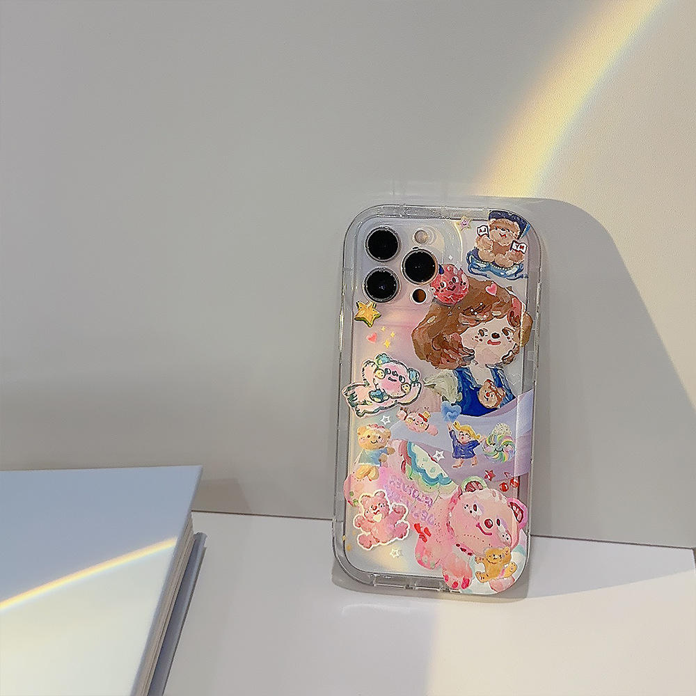 Ốp Điện Thoại Chống Rơi Họa Tiết Graffiti Mẫu Mới Bảo Vệ Cho iPhone 14 Plus Pro Max 13 12