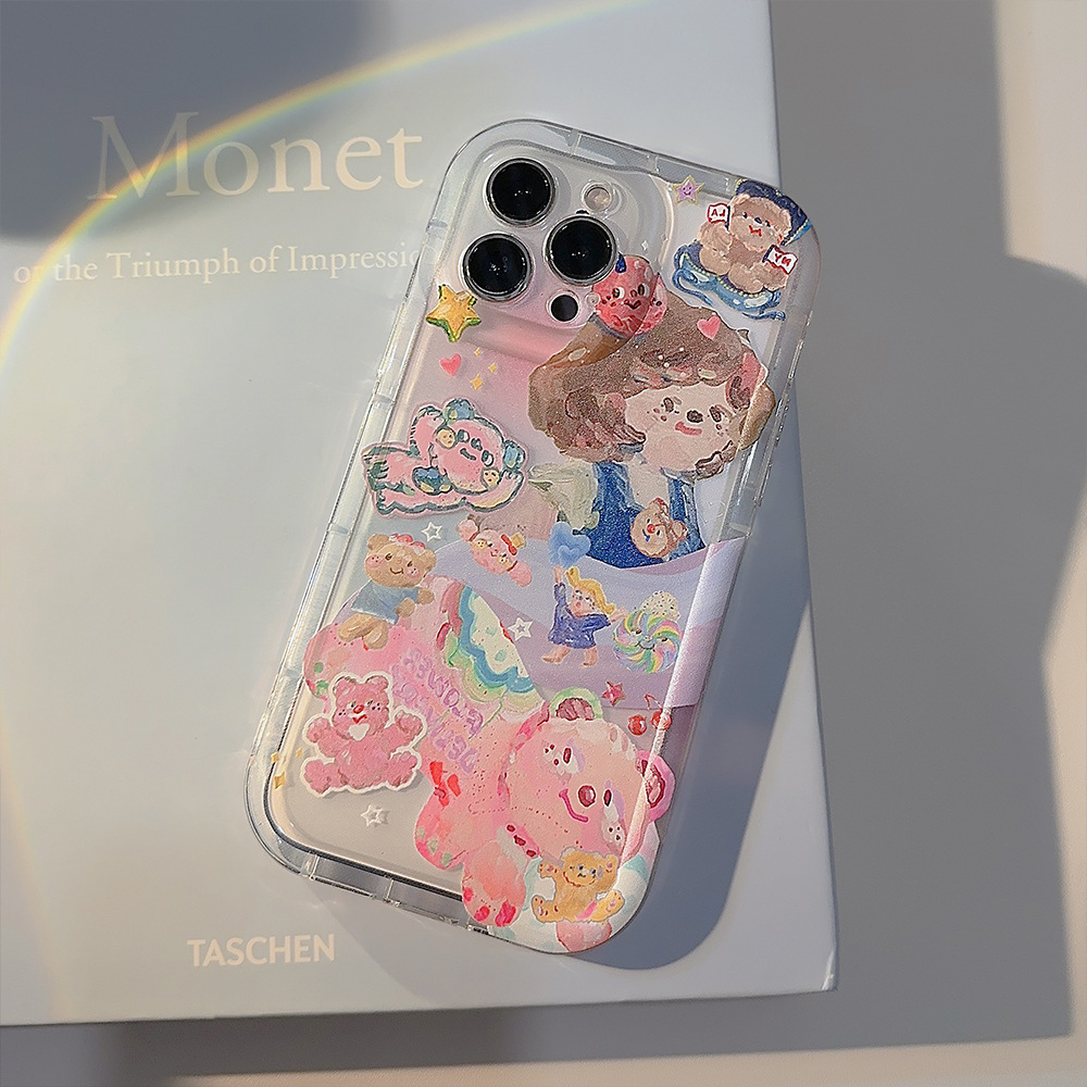 Ốp Điện Thoại Chống Rơi Họa Tiết Graffiti Mẫu Mới Bảo Vệ Cho iPhone 14 Plus Pro Max 13 12