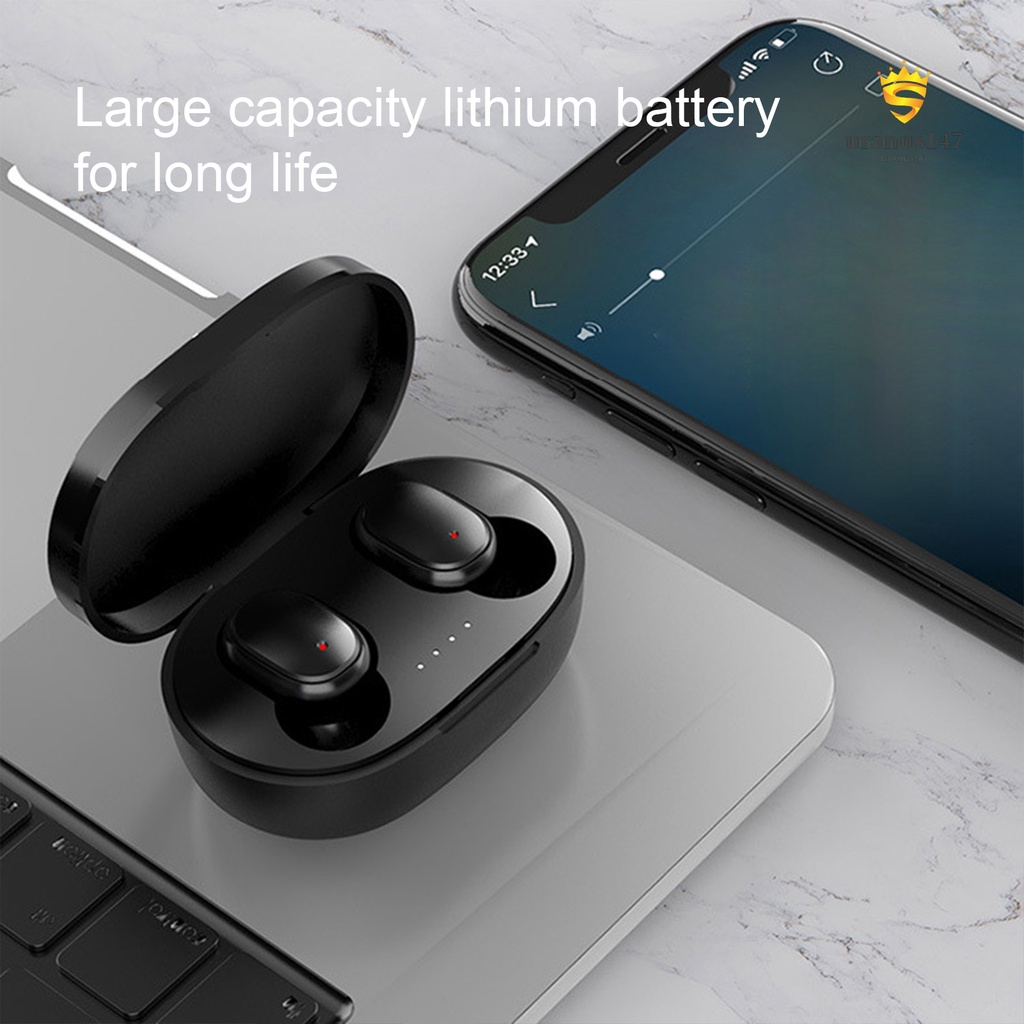 Tai Nghe Không Dây A6S TWS Bluetooth 5.0 Điều Khiển Âm Thanh Stereo Với Hộp Sạc Cho Điện Thoại Thông