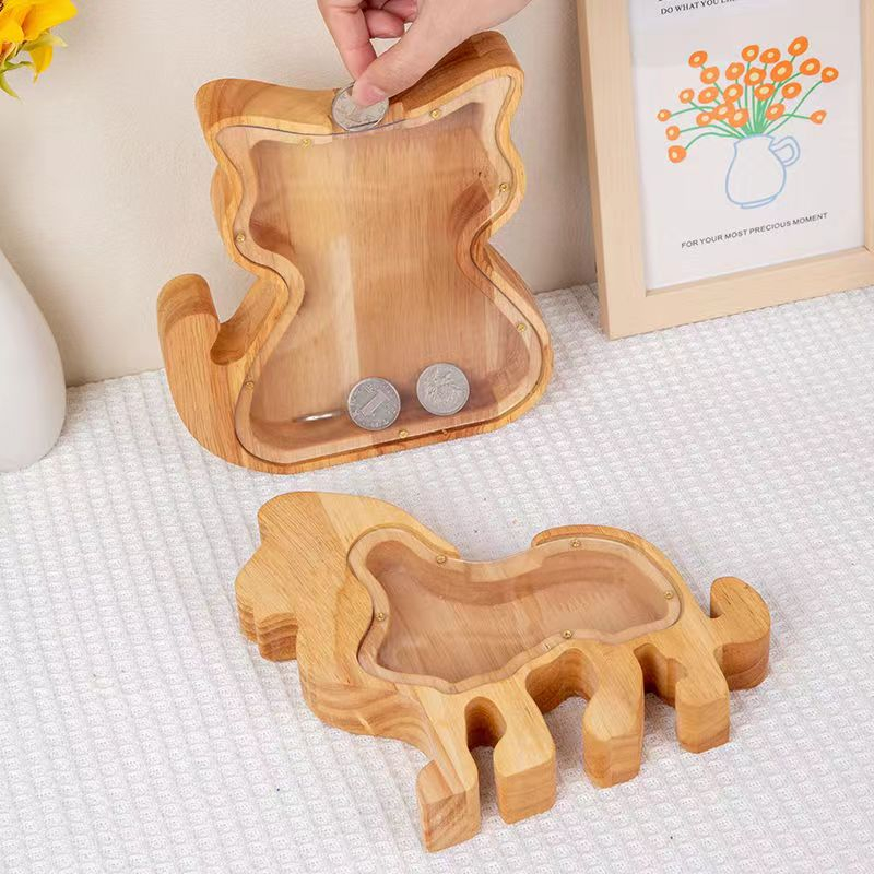 Giá thấp nhất! 12 cung hoàng đạo tiết kiệm lon tiền sáng tạo lon tiền tiết kiệm bằng gỗ có thể được tùy chỉnh cá nhân hóa trang trí nhà trang trí nhà trang trí giáng sinh quà tặng năm mới quà tặng trẻ em