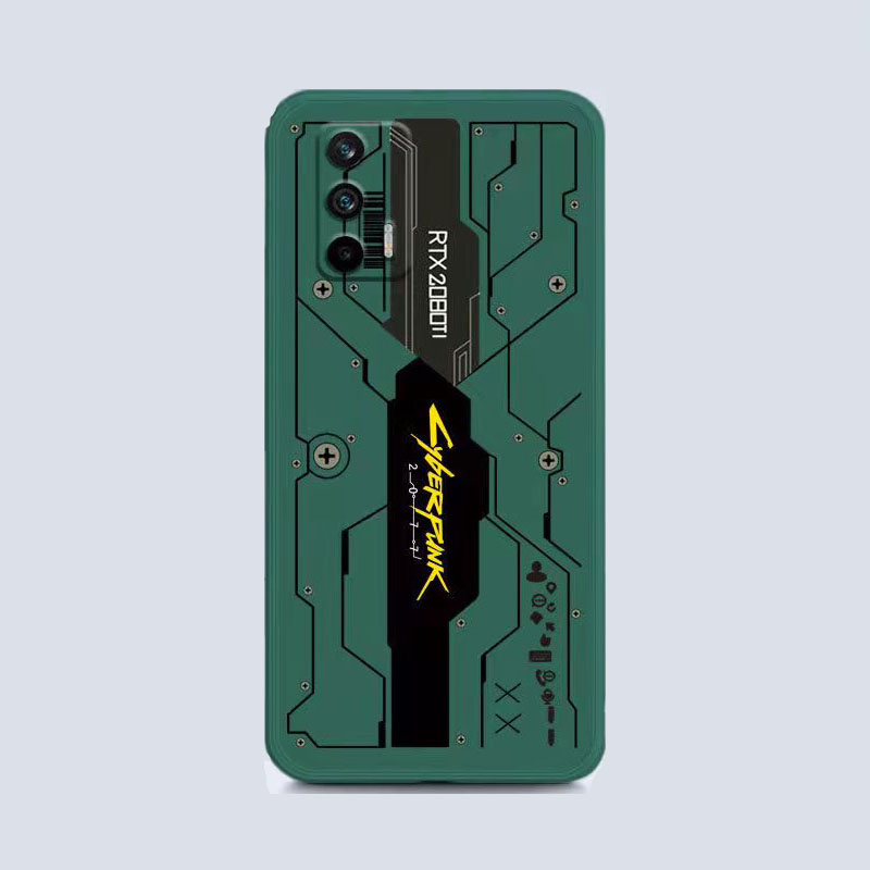Ốp Điện Thoại Silicon Mềm Chống Sốc Hình Cyberpunk Cho Redmi Xiaomi POCO X5 X3 Pro X3 NFC X3 X4 GT F4 F3 K40S