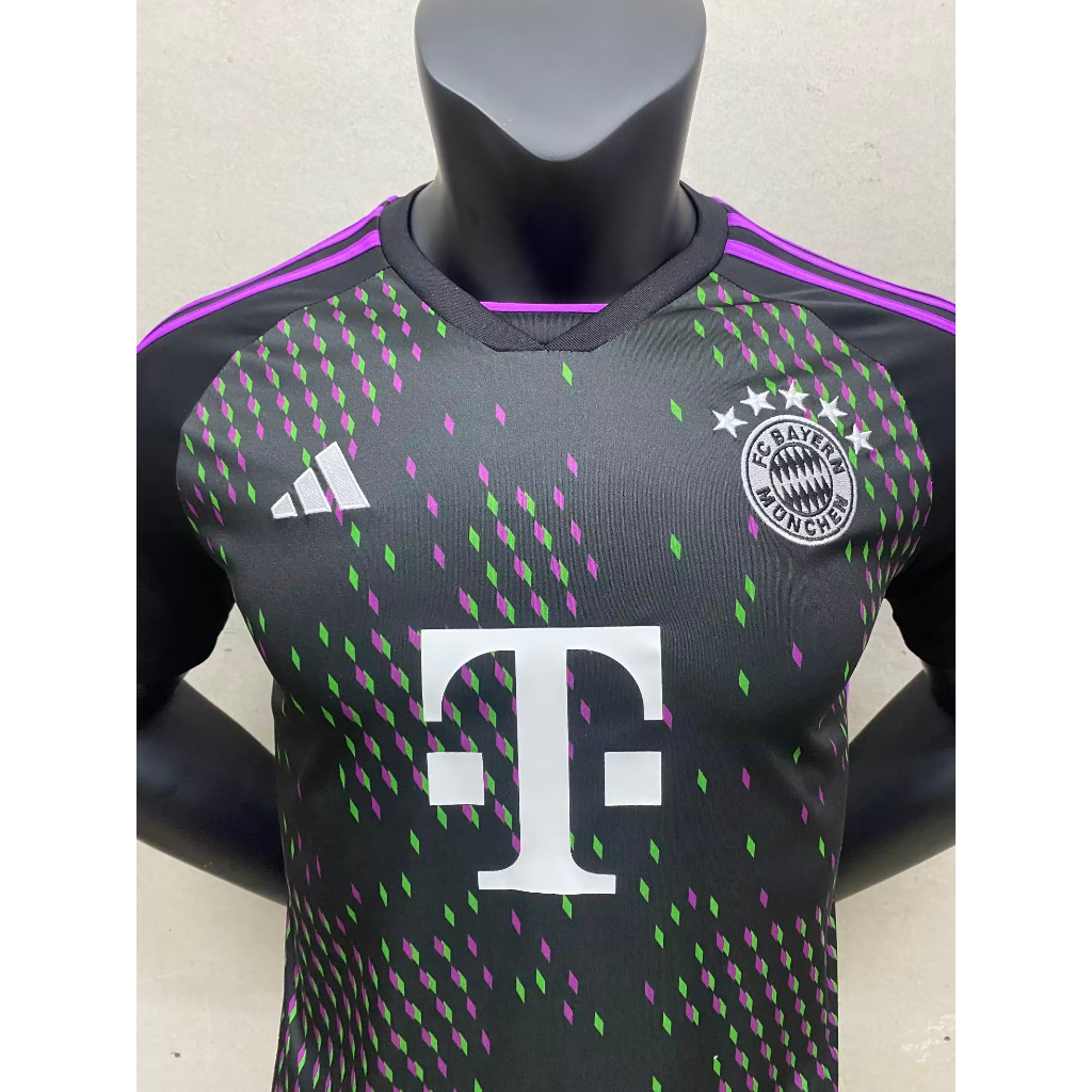 Áo Thun Bóng Đá Bayern away 23-24  Size S-2XL * Chất Lượng Cao