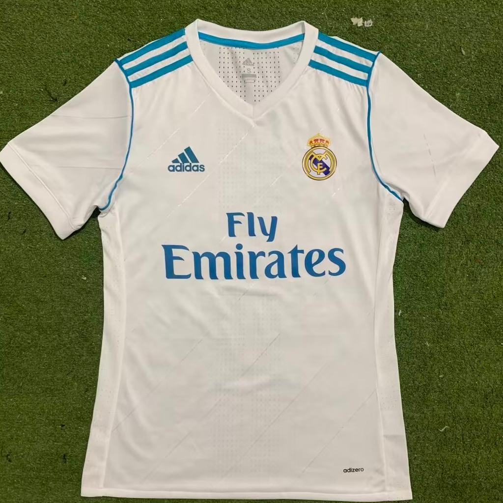 R. R. R. R. Áo Thun Số 17-18 Madrid Size S-2XL