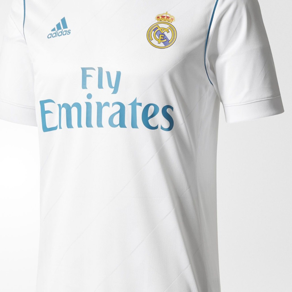 R. R. R. R. Áo Thun Số 17-18 Madrid Size S-2XL