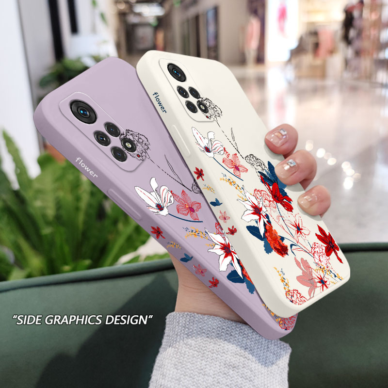 Ốp Điện Thoại Họa Tiết Hoa Nở Cho Xiaomi Redmi Note 11S 11 11T Pro Plus 4G 5G