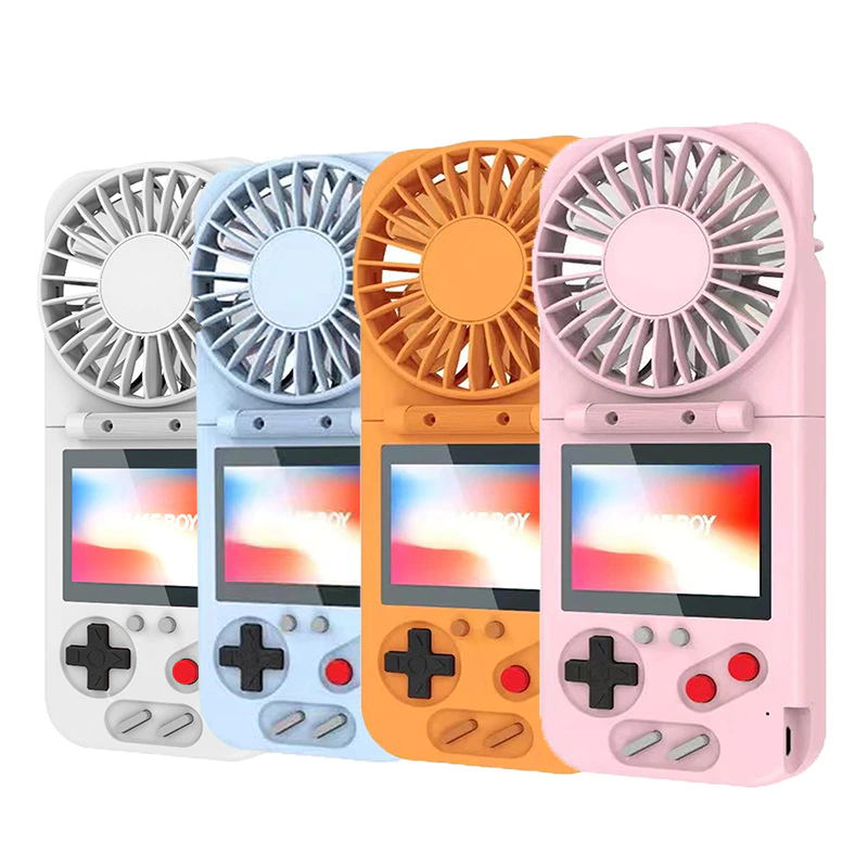 Máy Chơi Game Cầm Tay Mini 500 Trò Chơi Cổ Điển 2 Trong 1 Có Quạt USB