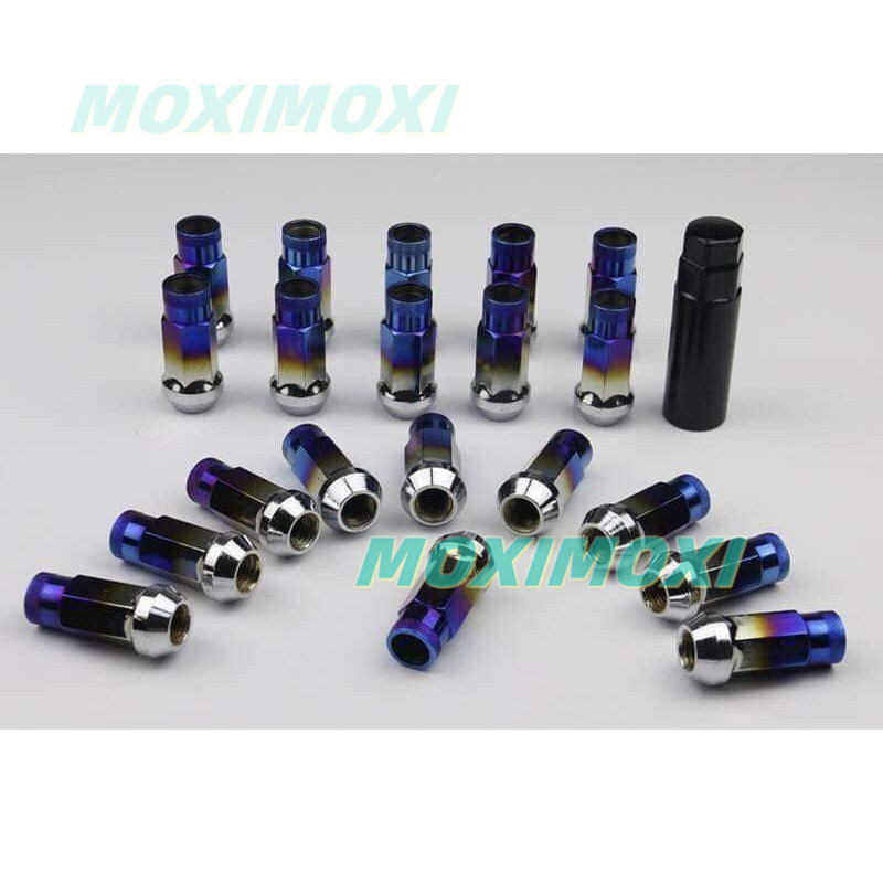 Bộ 20 Đai Ốc Kim Loại SR48 Mở Rộng Vành Bánh Xe Hơi M12 * 1.5 / 1.25