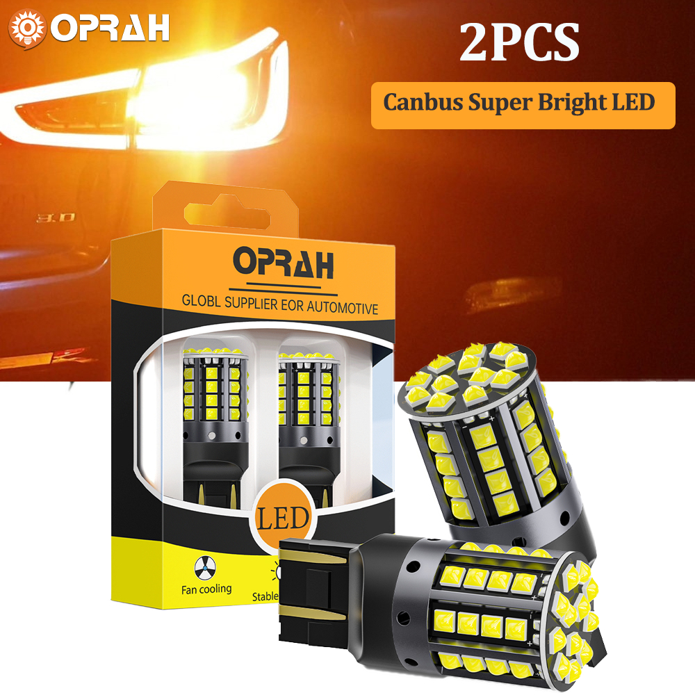 Set 2 Đèn LED Canbus 3030 1156 BA15S BAU15S PY21W 1157 BAY15D 7440 W21W W21 / 5W 7443 T20 Siêu Sáng Dành Cho Ô Tô