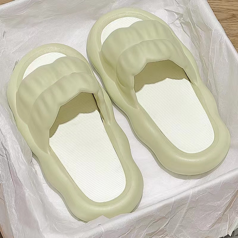 🔥đế cao 2cm🔥Dép bánh mì nữ sandal Đáy dày chống trượt chống nước Phim hoạt hình dễ thương