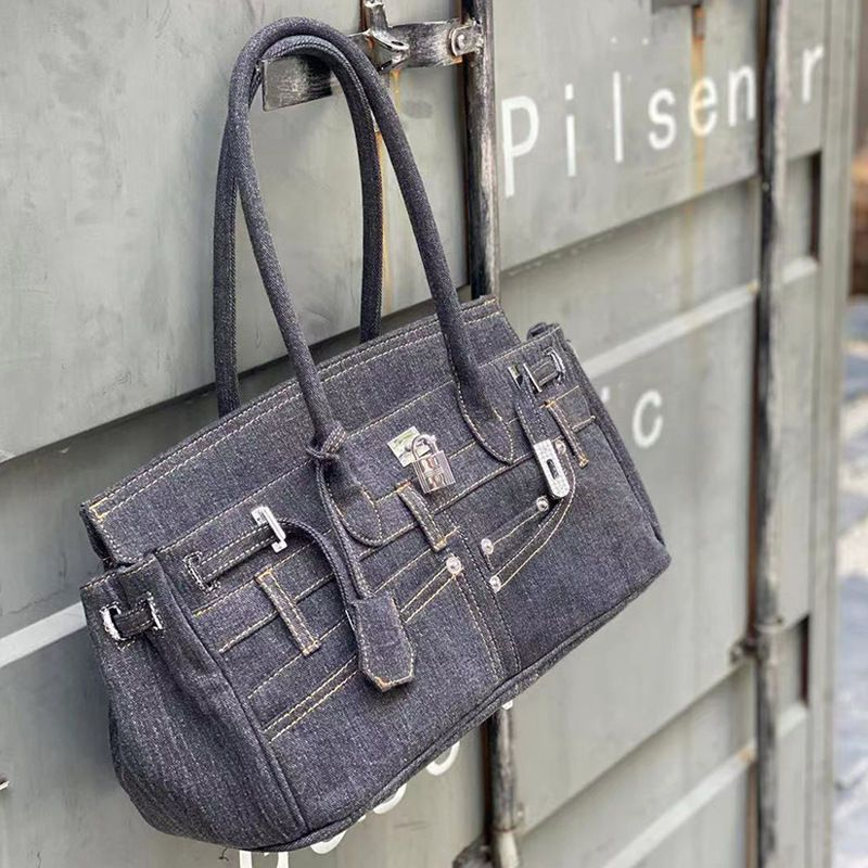 Túi Đeo Chéo Vai Bằng Vải Bạch Kim Dành Cho Học Sinh