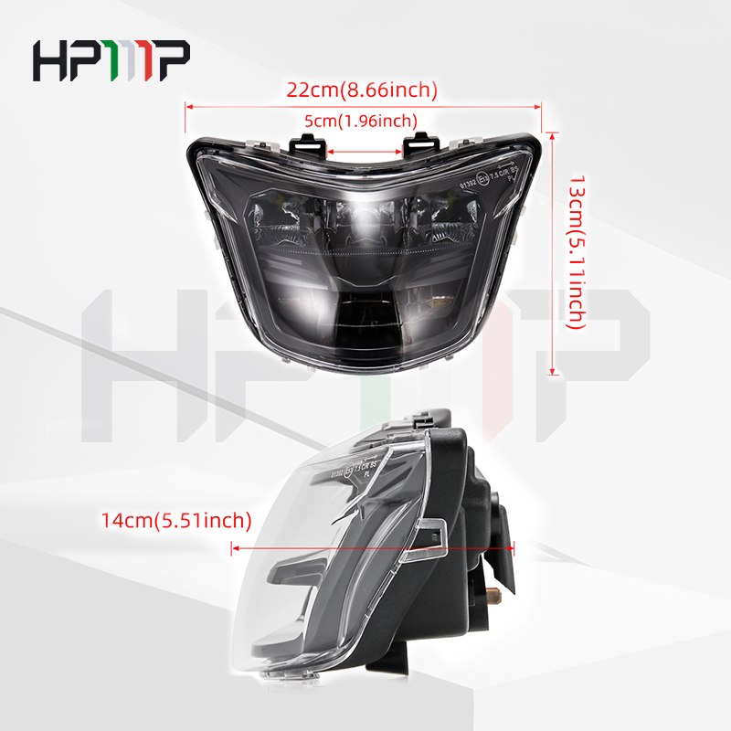 HPMP Thương Hiệu Chóa Đèn Pha LED 150 Bóng Chuyên Dụng Cho Ex 150 Lc150 Y15ZR Sniper 150