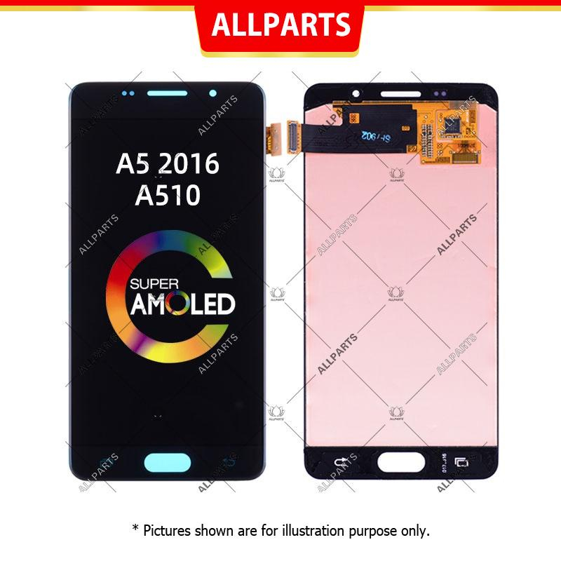 Màn hình cảm ứng LCD AMOLED ALLPARTS thay thế thích hợp cho SAMSUNG Galaxy A5 2016 A510