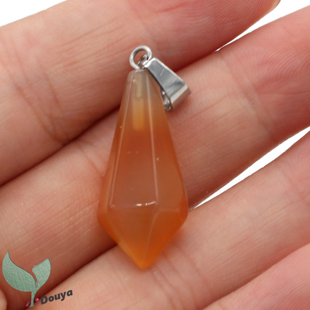 Mặt Dây Chuyền Đá Chakra Tự Nhiên 12 Mặt