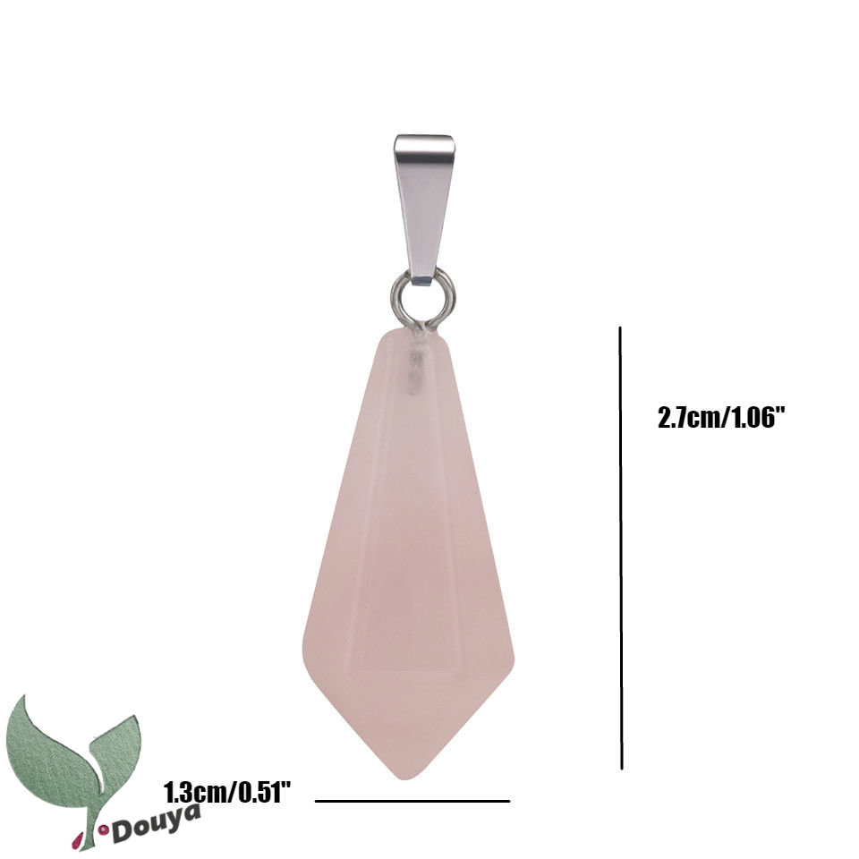 Mặt Dây Chuyền Đá Chakra Tự Nhiên 12 Mặt