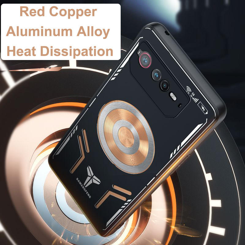 Ốp Điện Thoại Nhôm Đồng Tản Nhiệt Cho Asus ROG 5 Case ROG 5S Pro Asus ROG 6 Pro ROG6 Pro Shell For ROG5 ROG5S Pro 5G