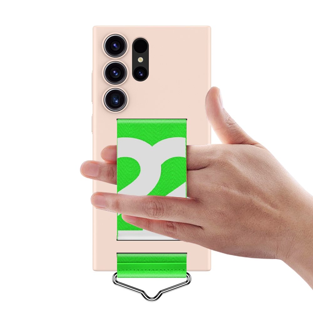 Ốp Lưng Nhựa Cứng Có Dây Đeo Tay Cho Samsung Galaxy S23 Ultra S23 Plus