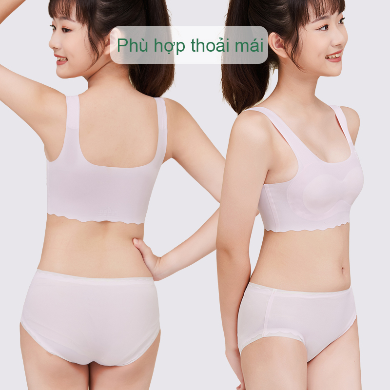 Áo Lót Trẻ Em Áo Lót Học Sinh Áo Lá Học Sinh Cấp 2 Quần Lót Nữ Trẻ Em Quần Lót Cho Bé Gái Áo Lót Cho Bé Gái Tuổi Dậy Thì