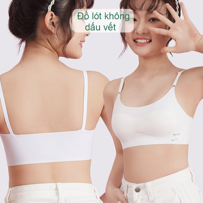 Áo lót lá cho bé gái sét áo Bra size đại từ 25 đến 55kg