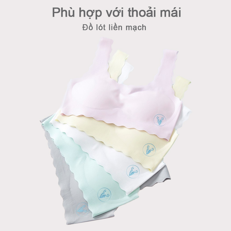 Áo lá bé gái bra nữ sinh cao cấp cho trẻ em từ 25-65kg