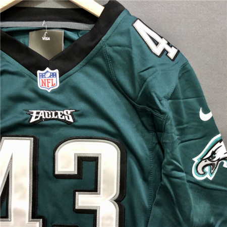 Áo bóng bầu dục Châu Âu Mỹ Hip-Hop Street Dance Jersey Áo thun dáng rộng cỡ lớn nửa tay hiphop Áo bóng đá Mỹ