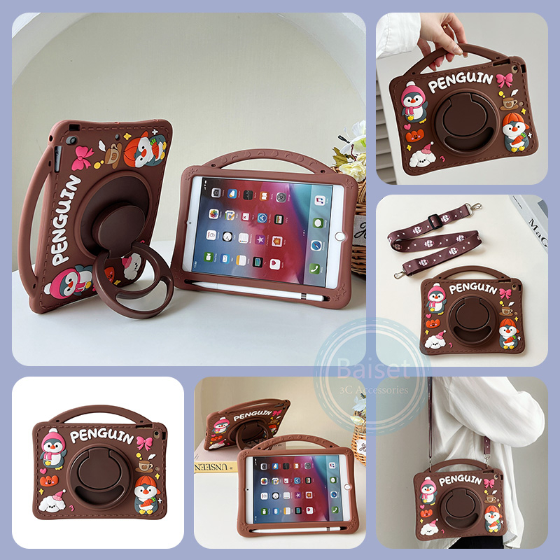 Bao Da Máy Tính Bảng Samsung Tab A7Lite 8.7inch T220 T225 Tab A 8.0 2019 T290 T295 A8 10.5inch X200 X205 S6Lite 2020 2022 P610 P615 P613 360° Giá Đỡ Bằng Silicon Chất Lượng Cao Tiện Dụng