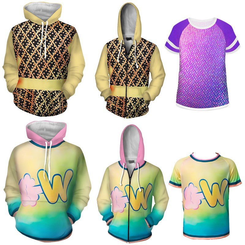 Áo Thun Hoodie Hóa Trang Nhân Vật Amber Wade Trong Phim Elemental