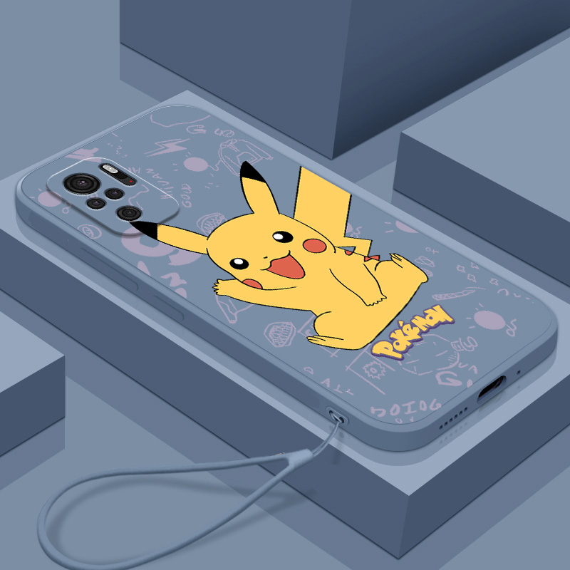 Ốp Điện Thoại Tpu In Hình Pikachu Cho redmi 10 Prime + redmi 10 2022 redmi 9T redmi 5plus redmi note5 redmi k50 / k50 pro
