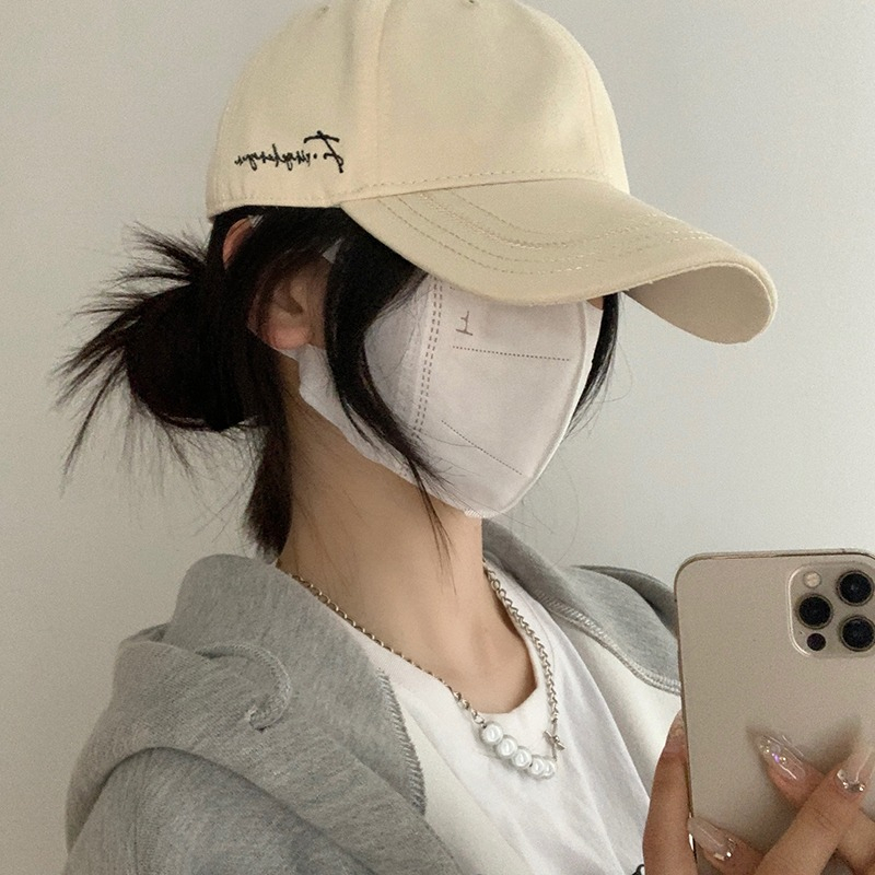 Mũ Lưỡi Trai Vành Rộng Phong Cách Nhật Bản Dễ Phối Đồ Thời Trang Cho Nữ