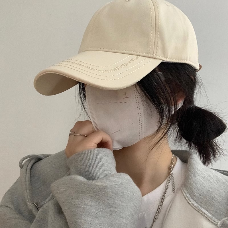 Mũ Lưỡi Trai Vành Rộng Phong Cách Nhật Bản Dễ Phối Đồ Thời Trang Cho Nữ